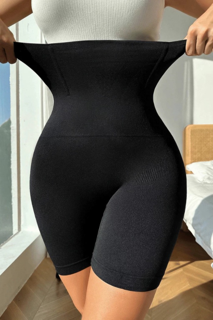 Short Modelador Com Cinta De 4 Barbatanas - Redução de Medidas